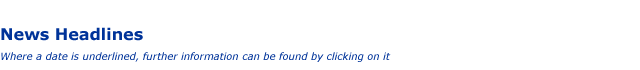 News Headlines